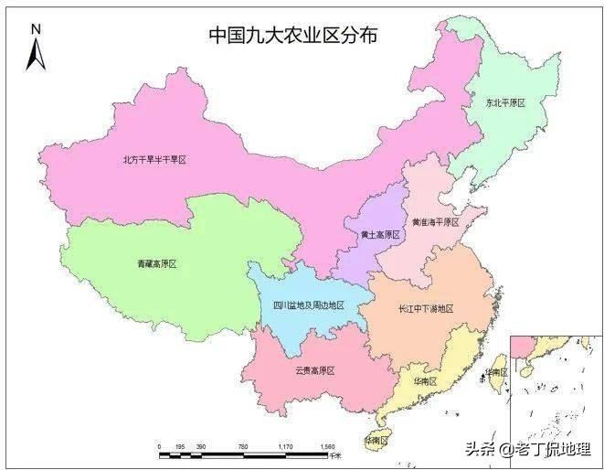 高中地理用什么地图,如何看懂高中地理地图