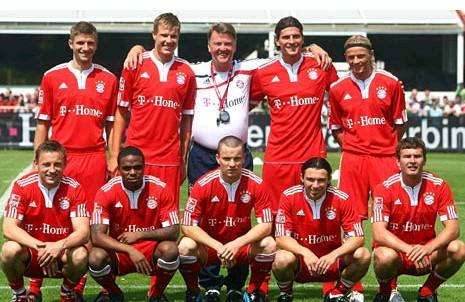 拜仁被打惨案,拜仁2010至2015球员名单