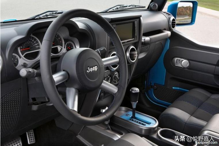 最老的牧马人越野吉普车,牧马人内饰史