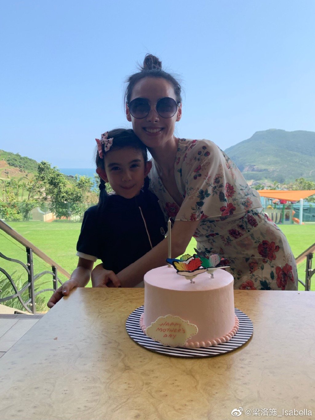 梁洛施为儿子庆生天水围,梁洛施晒与李泽楷晨跑照引热议