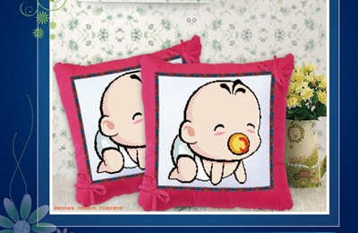 十字绣抱枕套自己绣,十字绣抱枕图案大全新款