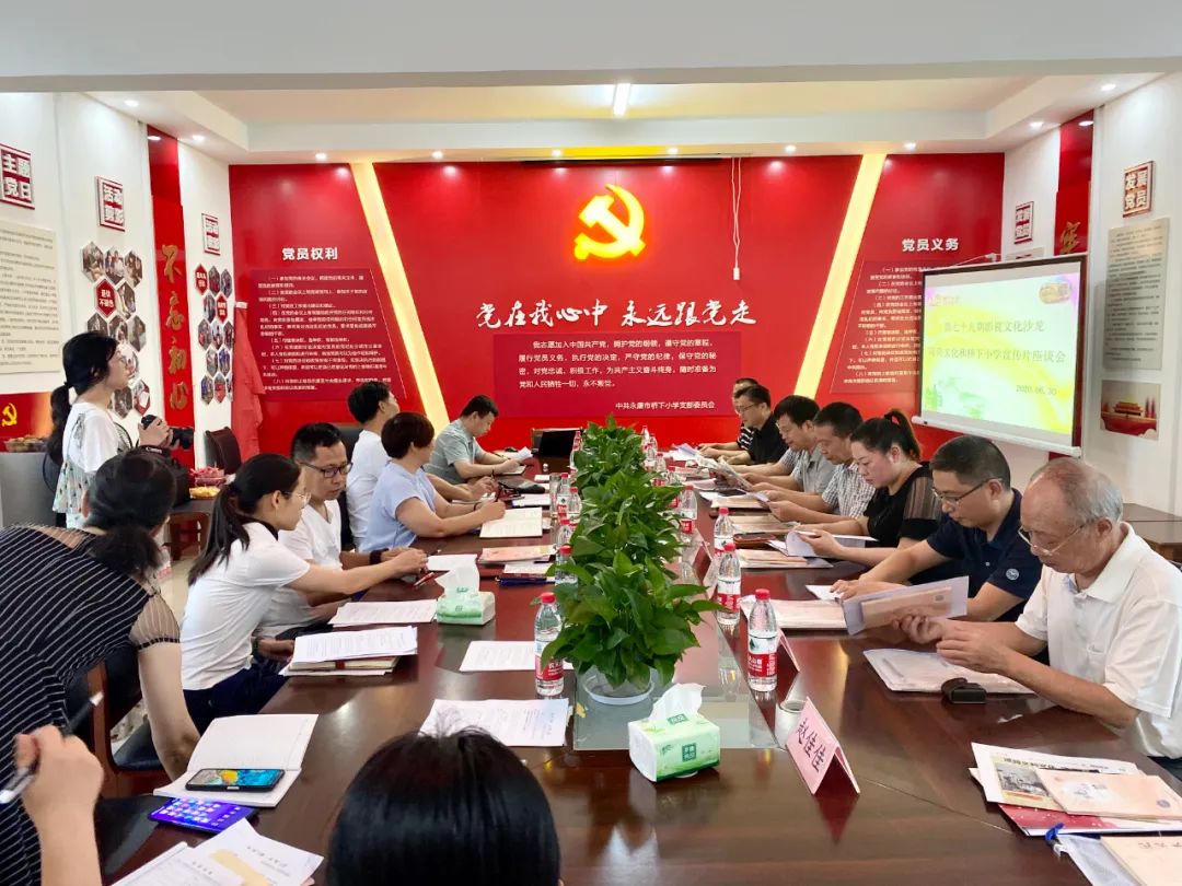 第七十九期影视文化沙龙——“状元文化，匠心传承”陈亮文化和桥下小学宣传片座谈会