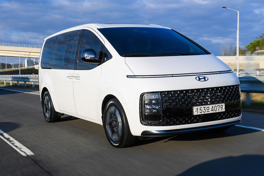 韩系新动向,22款现代mpvstaria