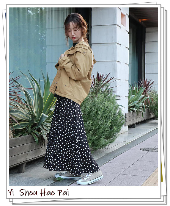 即将流行的法式波点裙,今年流行波点连衣裙吗