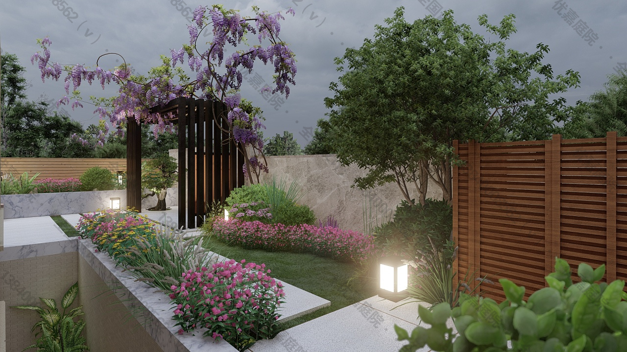 看完才知道这套别墅如此简单,看完院子的感受