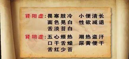 肾阴虚和肾阳虚最简单的辨别,肾阴虚和肾阳虚的最大区别在哪里