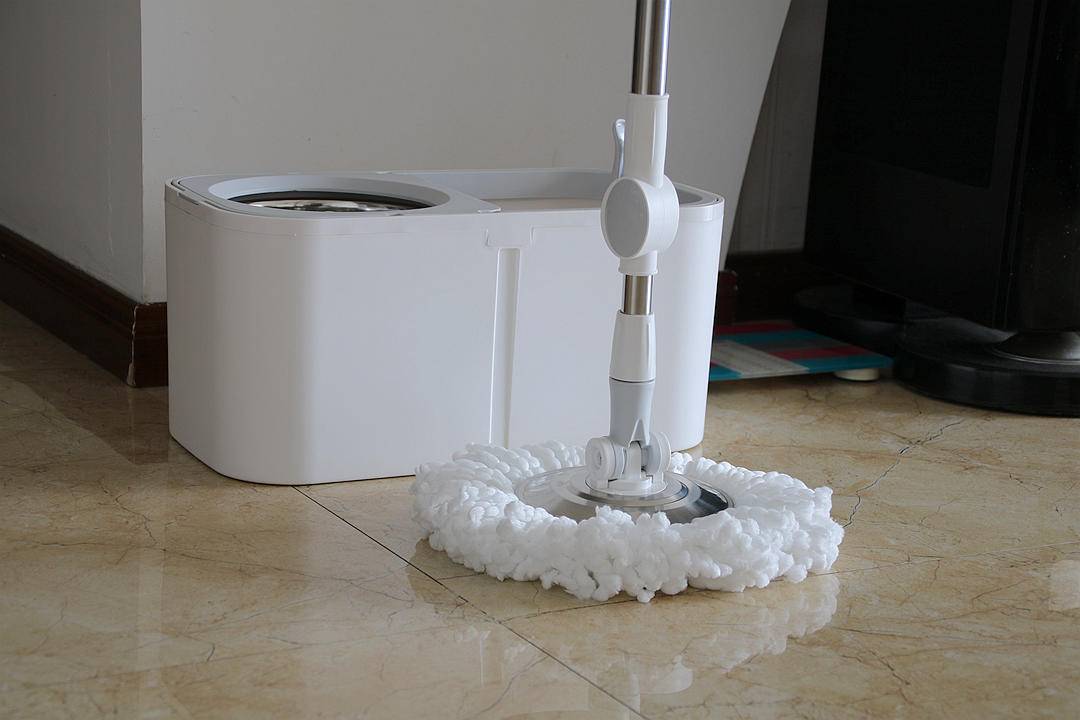 自从用上懒人拖把,好用旋转甩水拖把