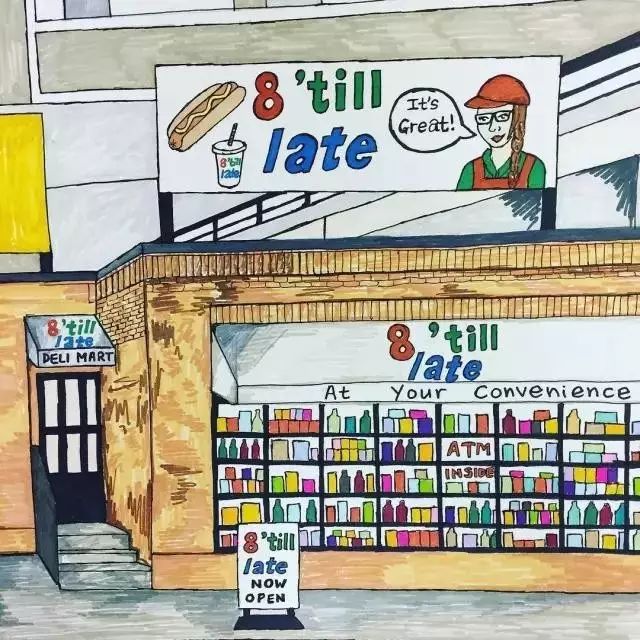 一个95后美女开了一家超市,85后美女开了一家超市