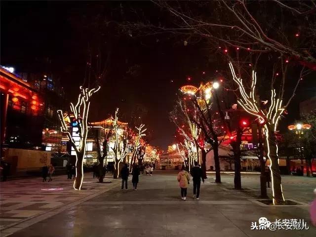 大唐不夜城照片精修,大唐不夜城图片美景实拍