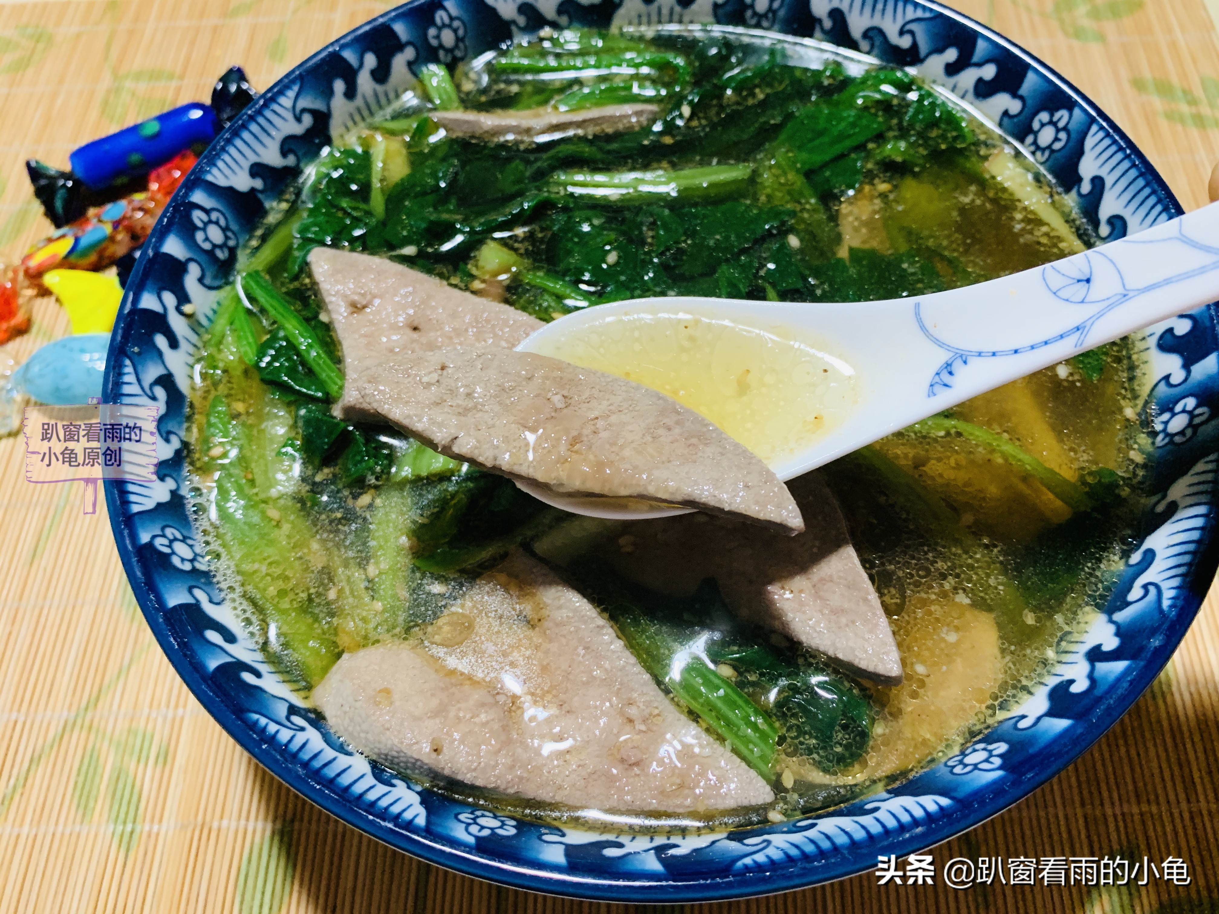 猪肝汤的做法教你猪肝去腥小妙招,菠菜猪肝汤去腥