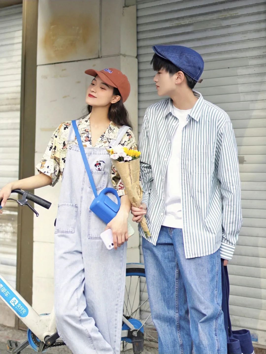 春天穿搭情侣高级感,又到了一起穿情侣装的季节啦