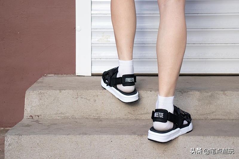 freetie凉鞋,上脚舒适百搭好穿不累脚的凉鞋