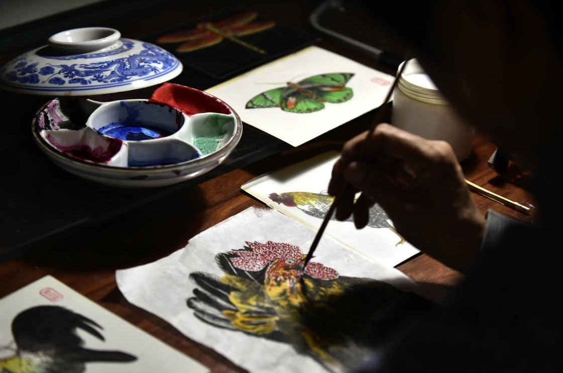 风筝魏诞生于清代，慈禧过生日来买风筝，蝴蝶风筝给毛主席留念