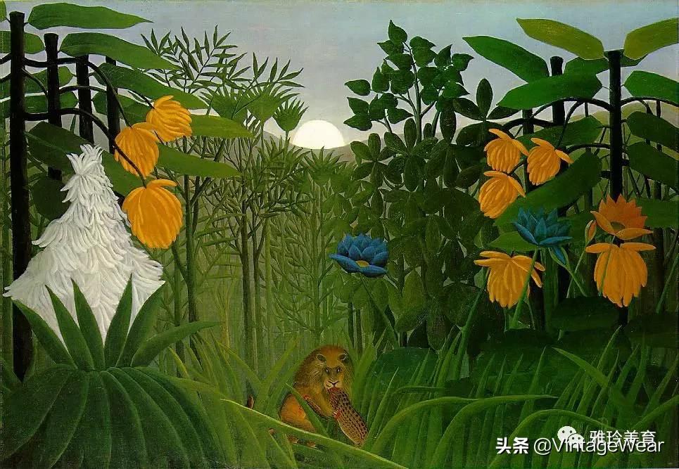亨利卢梭丛林系列创作时期,亨利卢梭丛林幻想