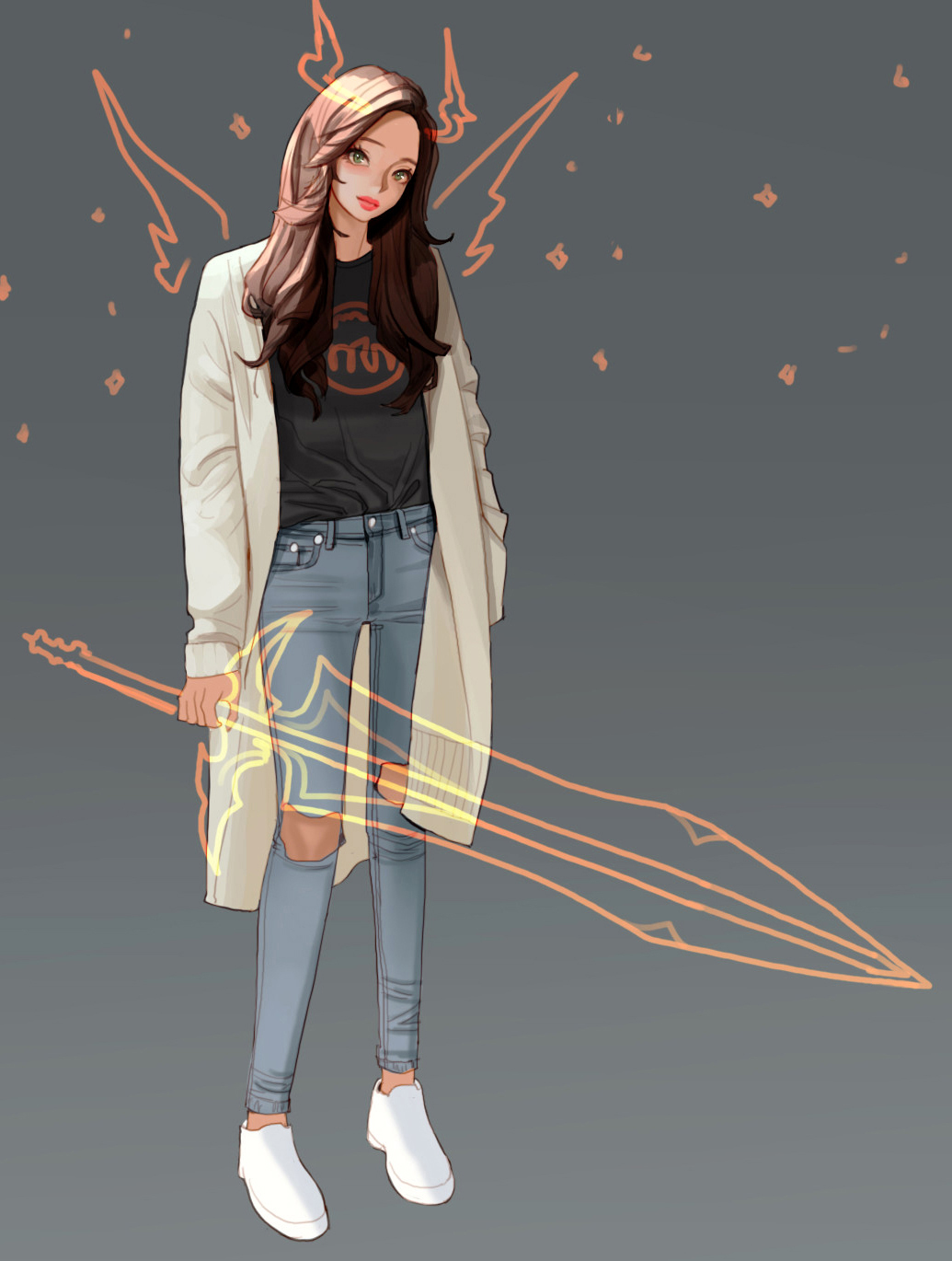 服饰穿搭小插画,30幅插画和你探讨如何时尚穿搭