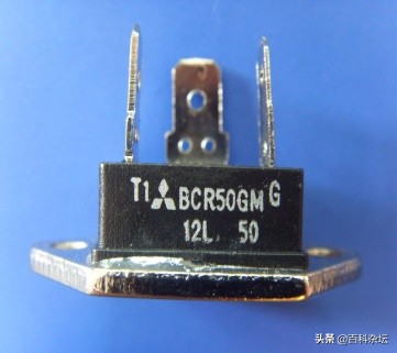 双向可控硅调压电路图,电子元件可控硅