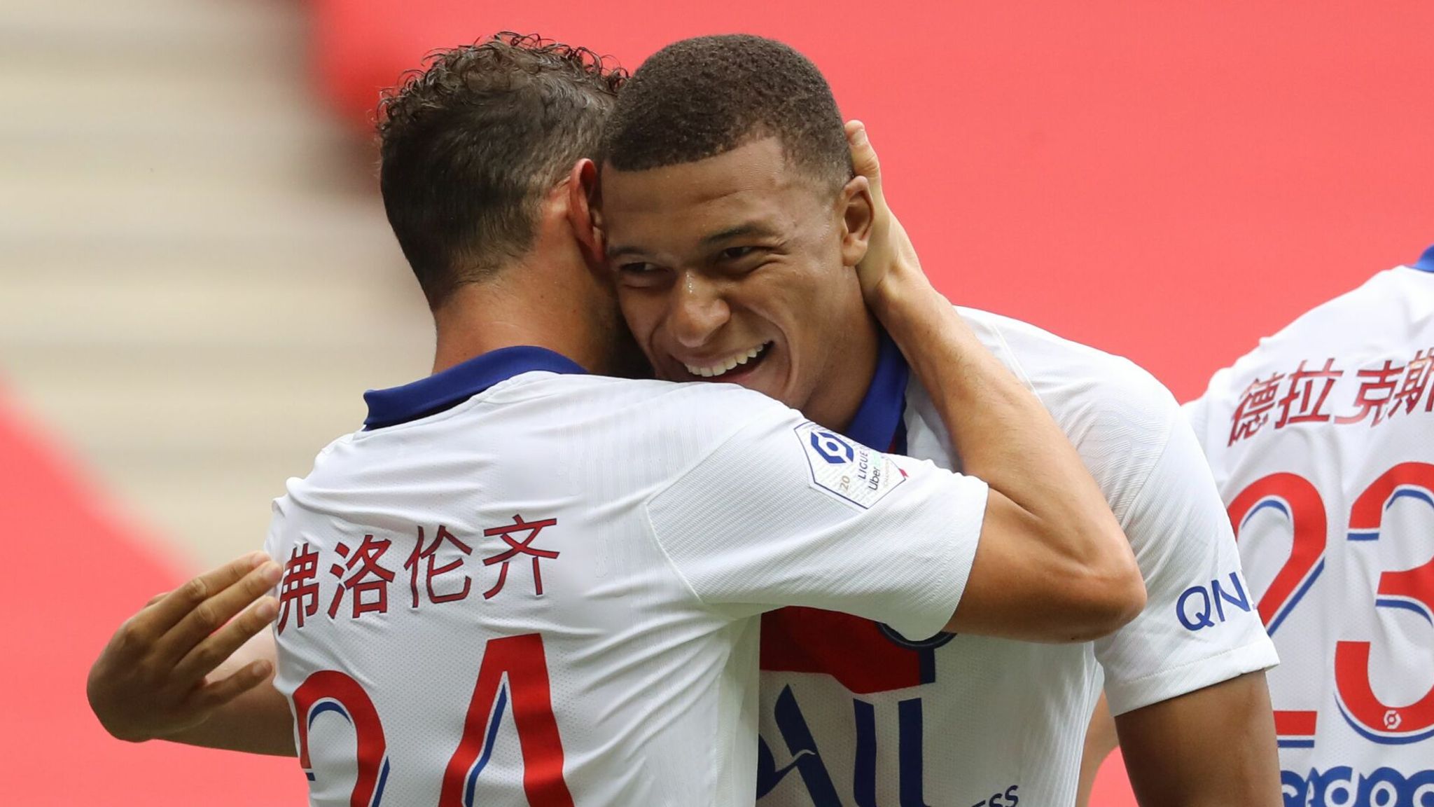 巴黎圣日耳曼穿中文球衣比赛回放,巴黎圣日耳曼2019-2020客场球衣