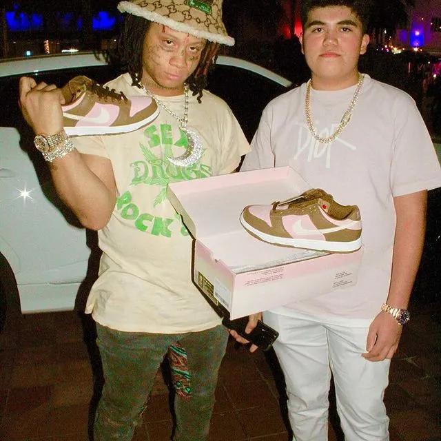 贝克汉姆儿子卖原味儿SupremexLV联名卫衣