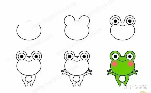 画小动物简笔画简单又漂亮,春天里的小动物怎么画简笔画