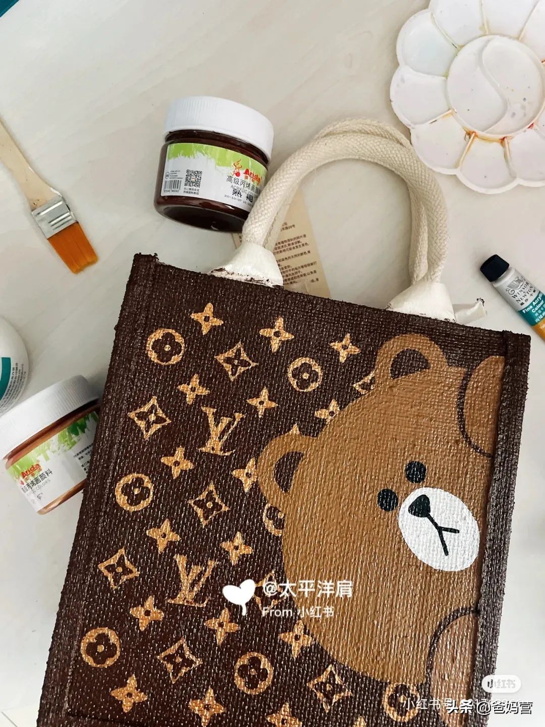 无印良品muji麻袋diy改造,muji麻袋diy图案男士