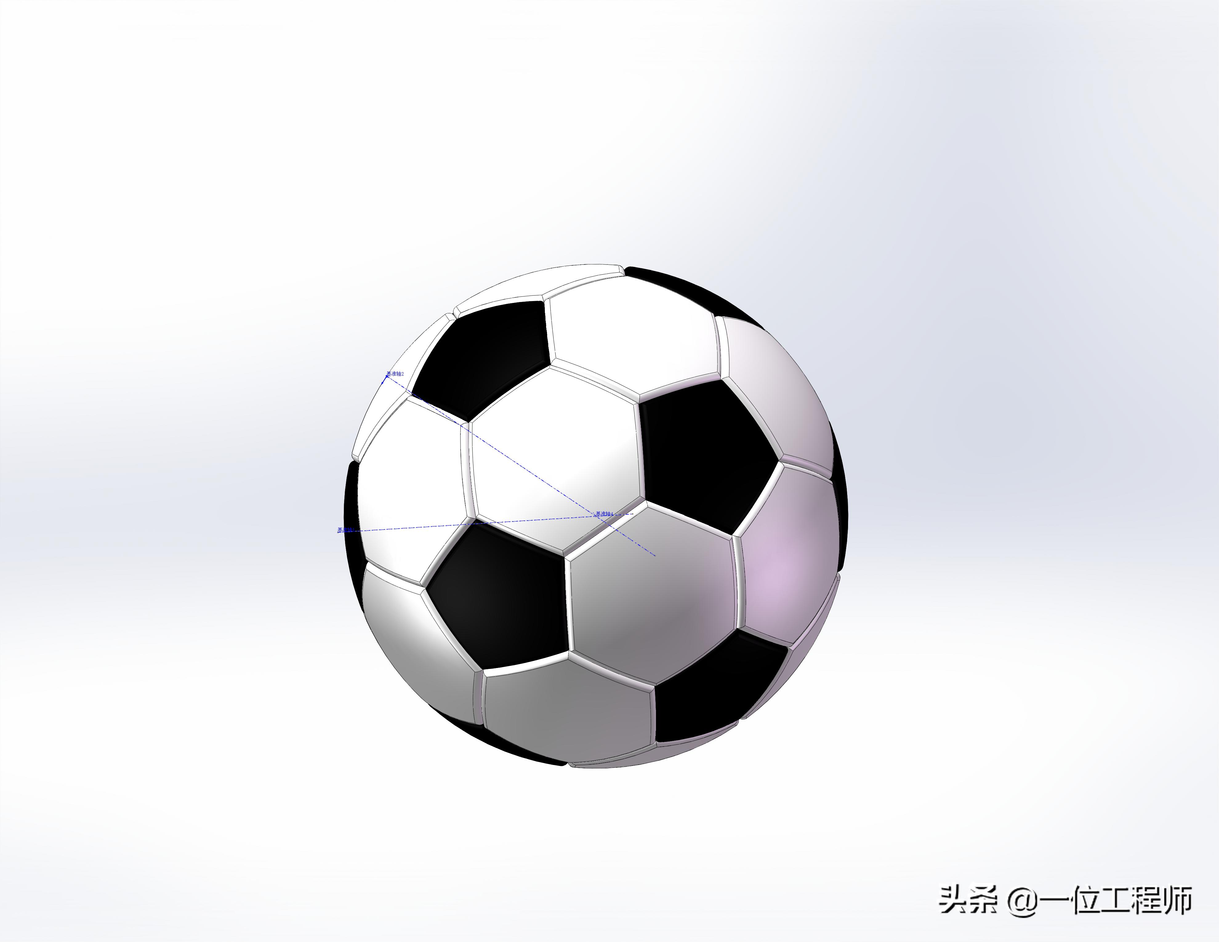 如何用solidworks设计圆环,solidworks做足球网