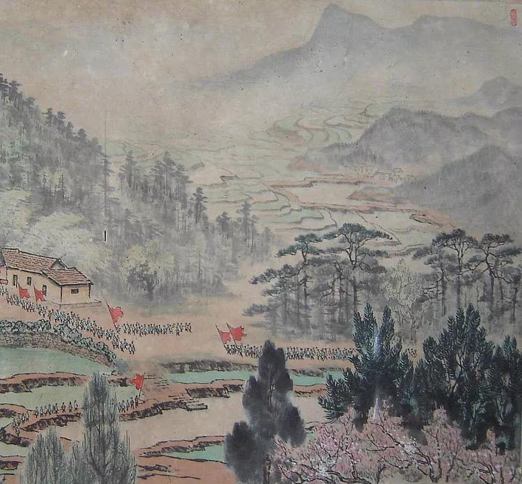 水墨画夜景欣赏,画夜景最好的中国画