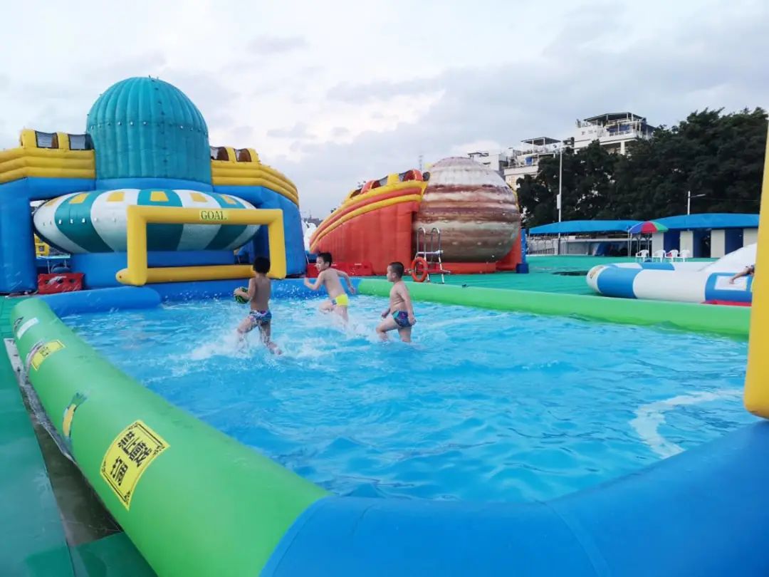 天河｜福利丨临江大道这里变身“太空漫游水乐园”啦！免费门票这里“抢”↓