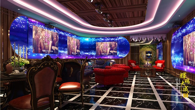 藏西ktv,辉瑞大成娱乐空间ktv设计