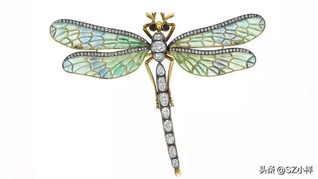 珐琅珠宝首饰设计,复古珐琅珠宝