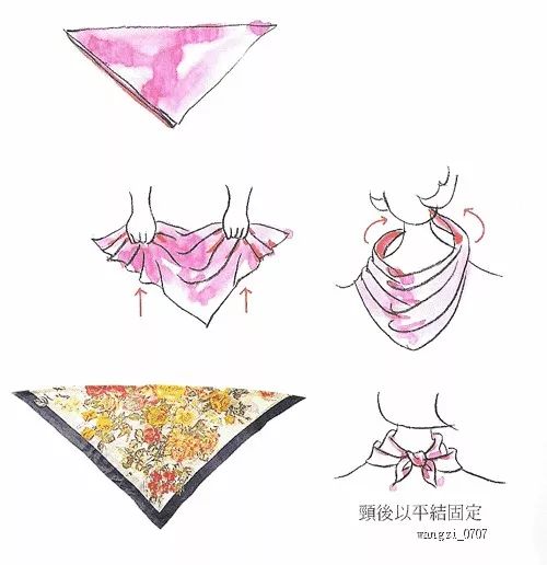 保暖又柔和的围巾系法很有气质哦,围巾保暖时尚的系法