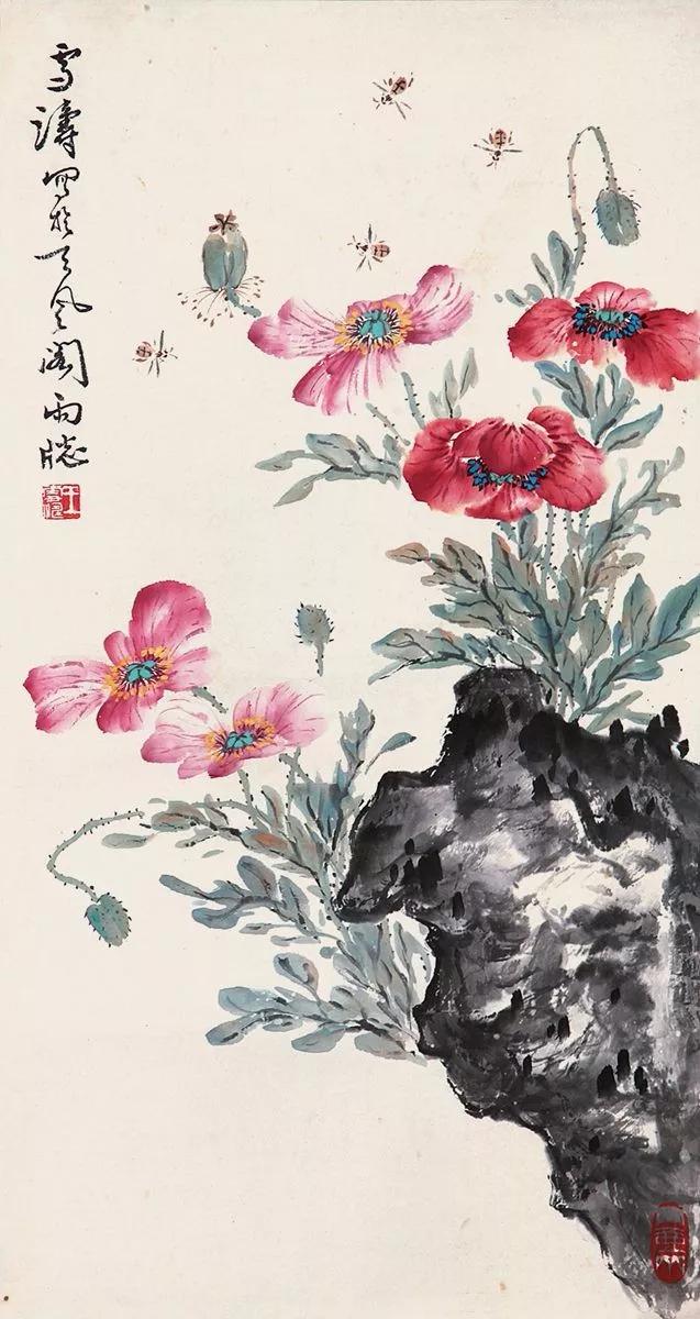 王雪涛小幅真品欣赏,王雪涛花鸟作品小幅