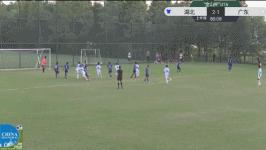 金山杯-湖北2-1广东，依明卡连场破门，陆冠堃点射难救主