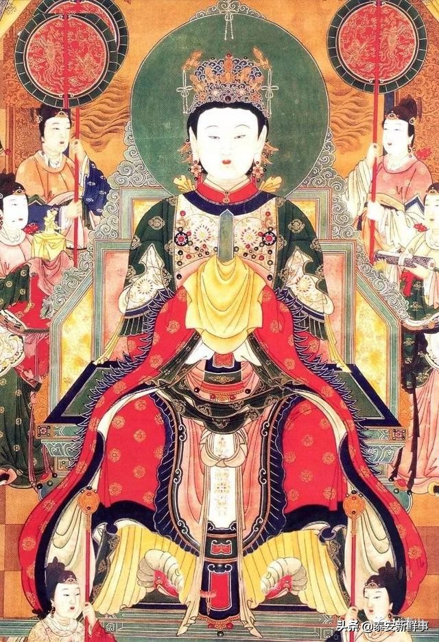 泰山老奶奶碧霞元君传说,泰山老母碧霞元君三姐妹