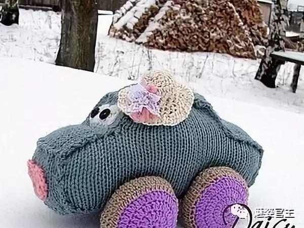 一柄钩针就可以完成的编织小物件,软萌可爱,教程详解