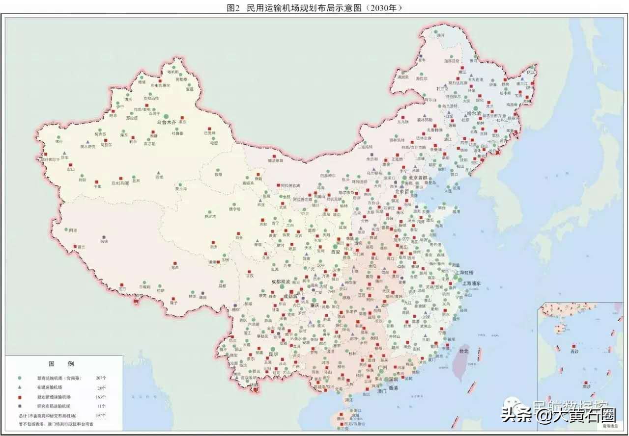 湖北新建荆州、鄂州/黄冈机场，规划荆门、咸宁、随州机场