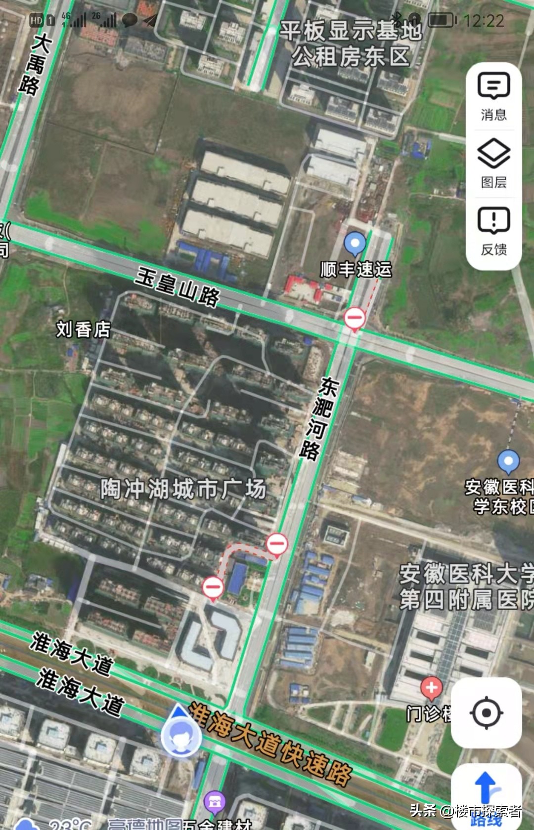 合肥新站区地图,合肥新站区买房地图