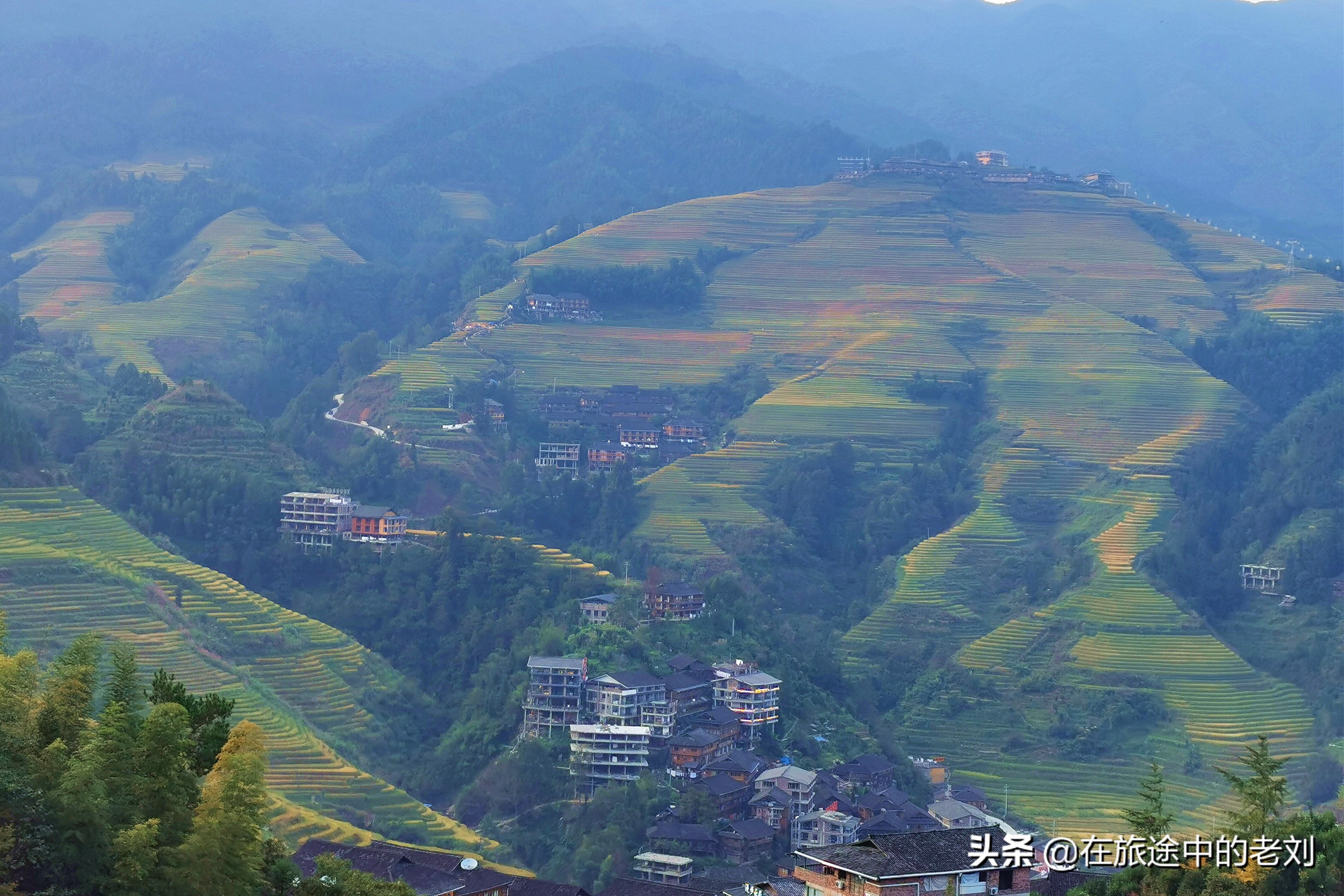 远赴龙脊大寨梯田，追逐今年最后的金黄——桂林七天游1