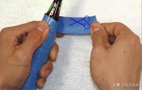 羽毛球手胶缠法双打,羽毛球手胶缠法分左右手吗