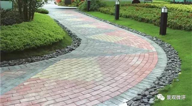 景观施工图铺装,常见景观铺装设计