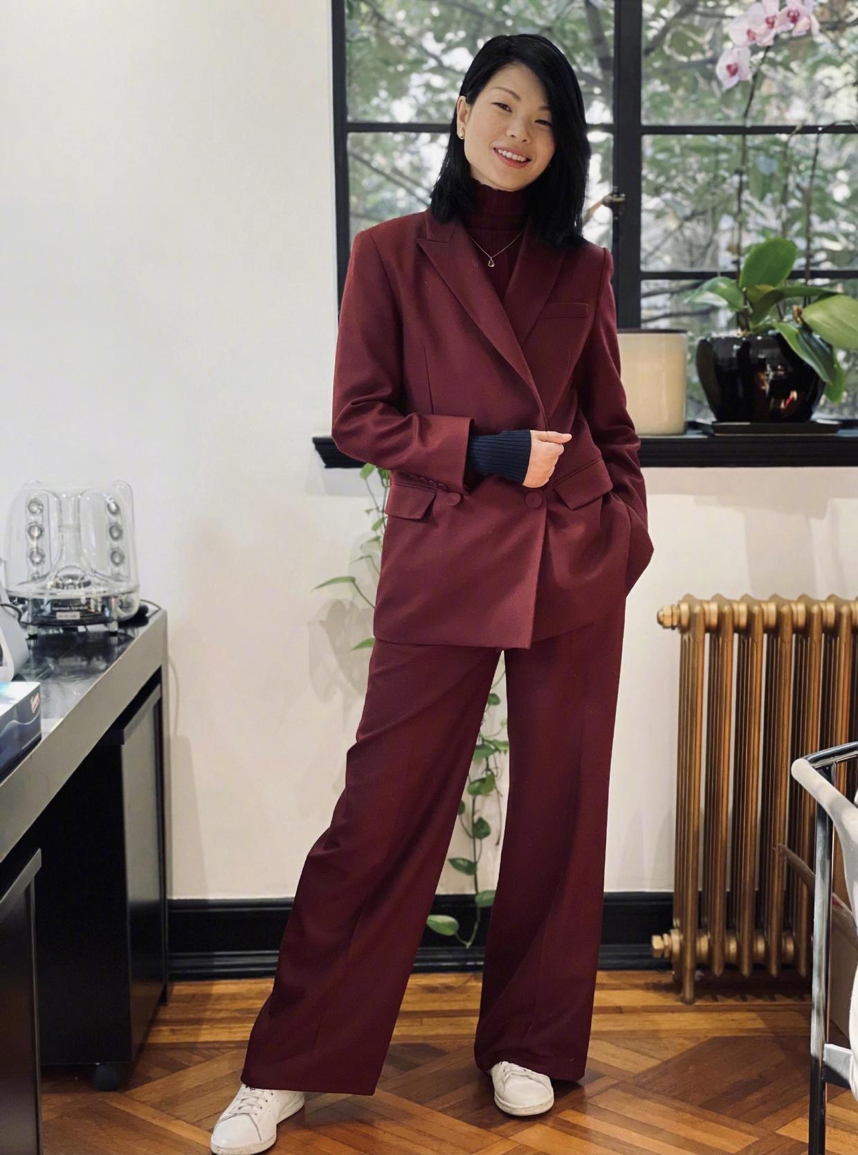 吕燕被说丑,吕燕穿搭