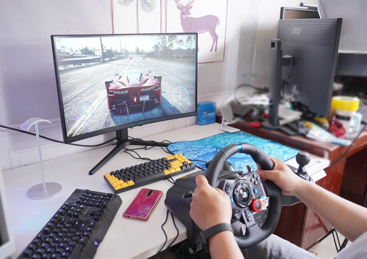 罗技g29方向盘测评,罗技g29方向盘玩极品飞车设置教程