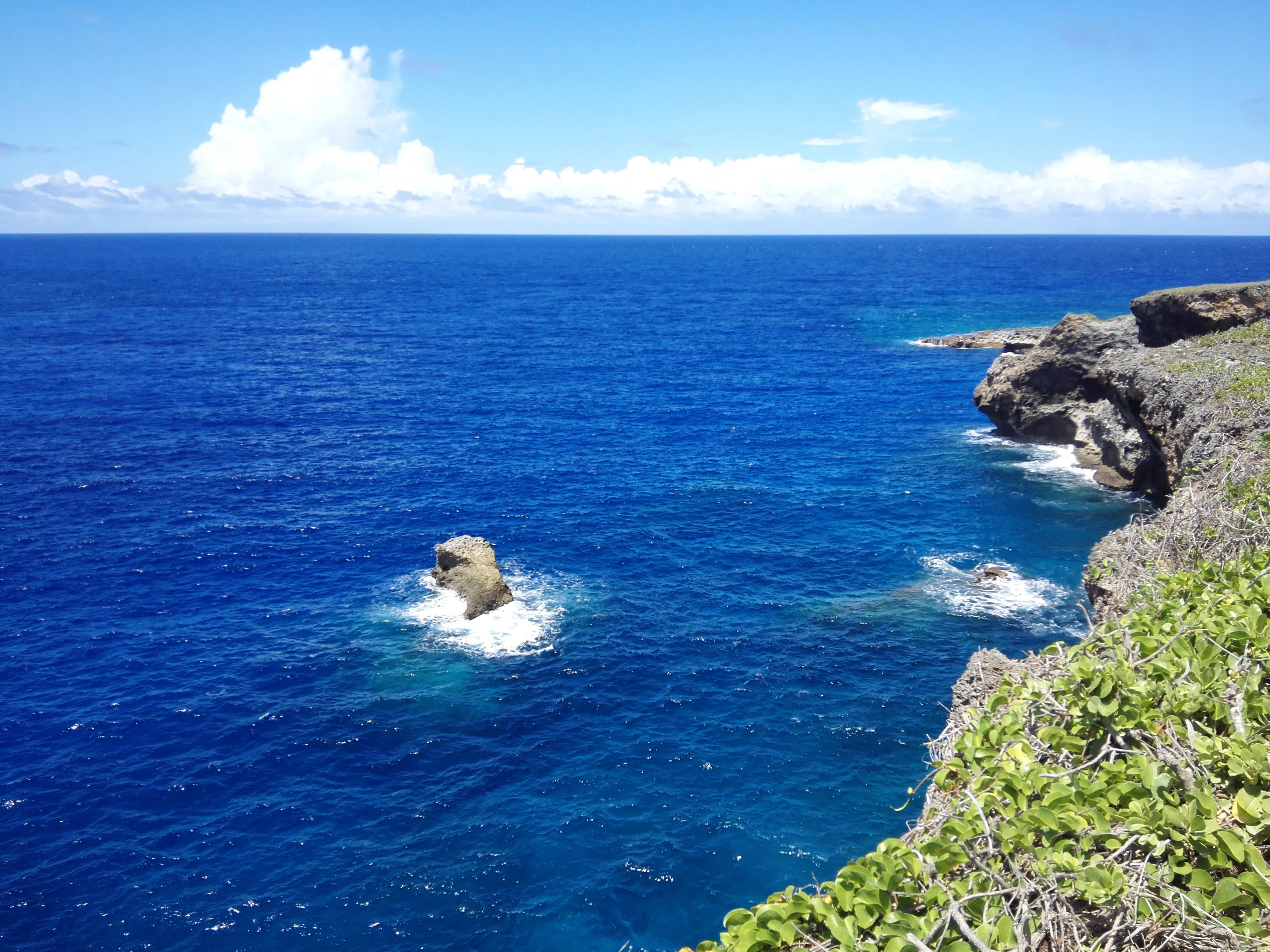 塞班水晶湾浮潜和军舰岛浮潜,塞班七彩海水