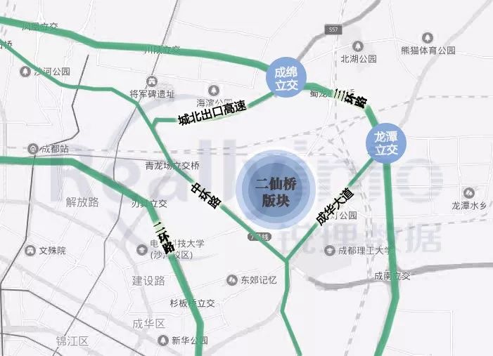 二仙桥的发展,二仙桥最新发展