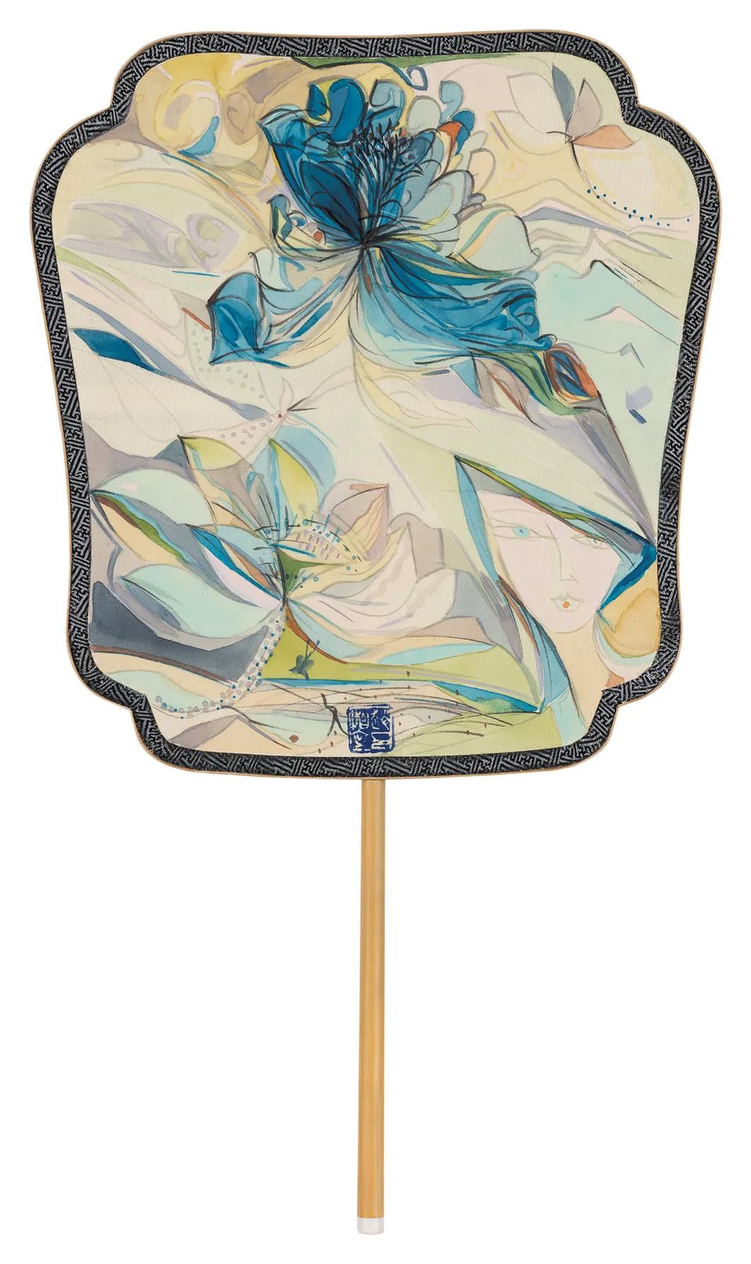 赵怡文中国画作品展,江苏书画院名家