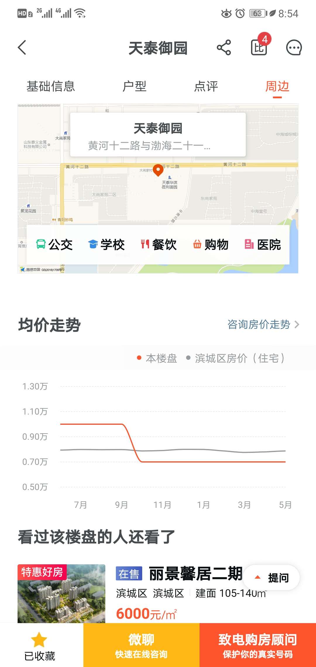 滨州天泰学府1号怎么样,滨州天泰学府壹号户型