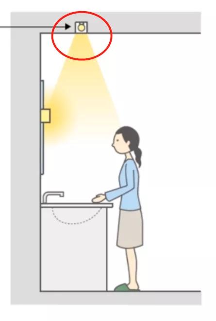 过道洗脸台灯光设计,卫生间洗手台灯光