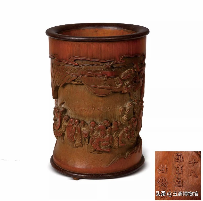 竹根雕刻精品欣赏,中国顶级根雕艺术