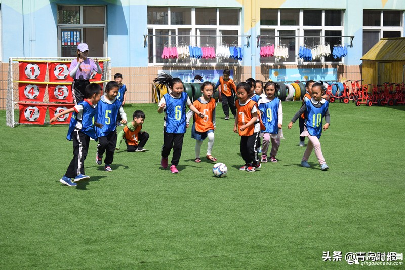 振兴足球！城阳推广幼儿足球，三分之一公立园开展足球课！！赞！