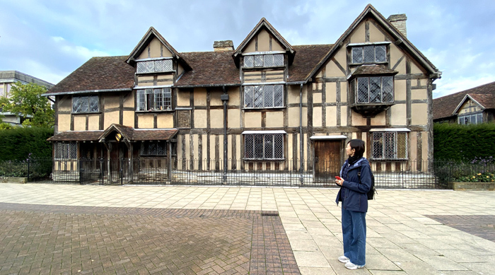 英国斯特拉特福位置,英国莎翁故居