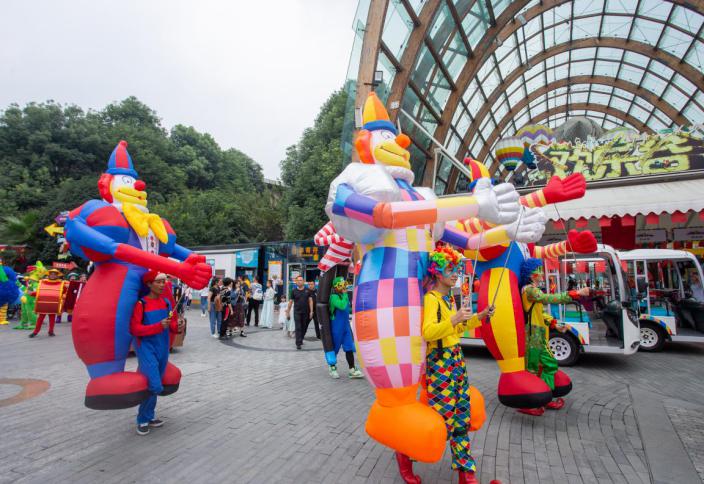 成都欢乐谷童梦冒险岛图片,成都欢乐谷儿童区有哪些项目